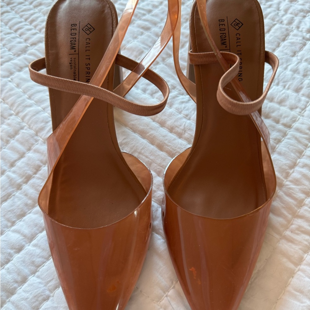 Call It Spring Vegan heels